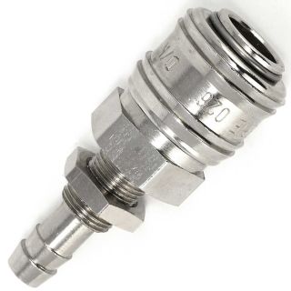 Series 26 Female Bulkhead 8mm Hose Tail