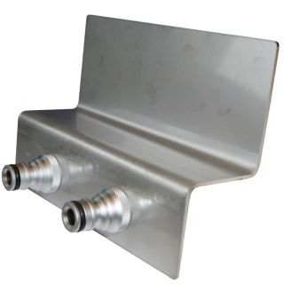 2 Port Stainless Steel Van Port - Stainless Hozelock Fittings