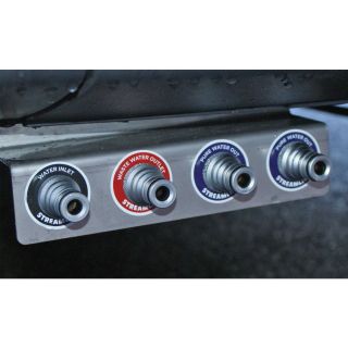 4 Port Stainless Steel Van Port - Stainless Hozelock Fittings