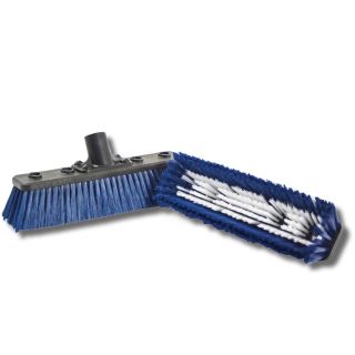 10 Inch Streamline Flat Brush - Double Trim Bristle with 45 deg Socket